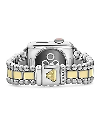 Smart Caviar Stainless Steel 18K Gold Apple™ Watch Bracelet