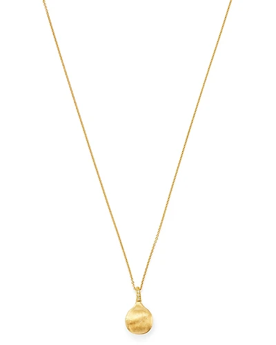 Marco Bicego 18K Yellow Gold Africa Diamond Pendant Necklace, 16.75