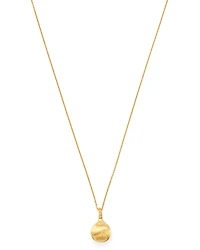 Marco Bicego 18K Yellow Gold Africa Diamond Pendant Necklace, 16.75
