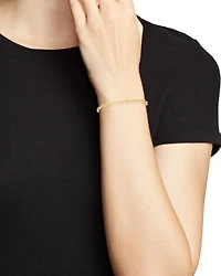 14K Yellow Gold Chain Link Bracelet