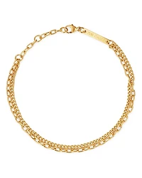 Zoe Chicco 14K Yellow Gold Double-Chain Bracelet