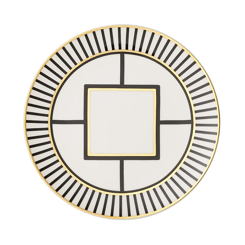 Villeroy & Boch Metro Chic Salad Plate Stripe Rim