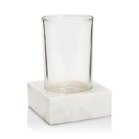 Kassatex Marmol Tumbler & Holder