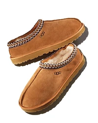 Men's Tasman Suede & Shearling Slippers