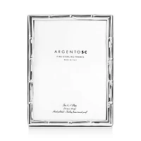 Bamboo Sterling Silver Frame