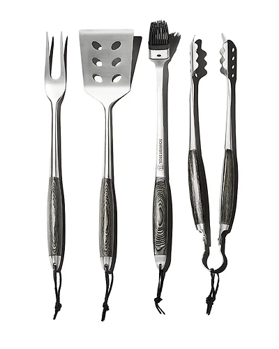 Schmidt Brothers Bbq Ash 4-Piece Grill Set
