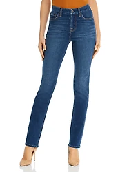 Jen 7 High Rise Slim Straight Jeans