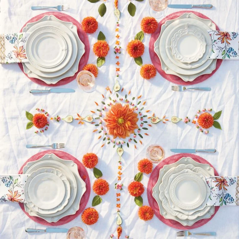 Le Panier White/Delft Side/Cocktail Plate