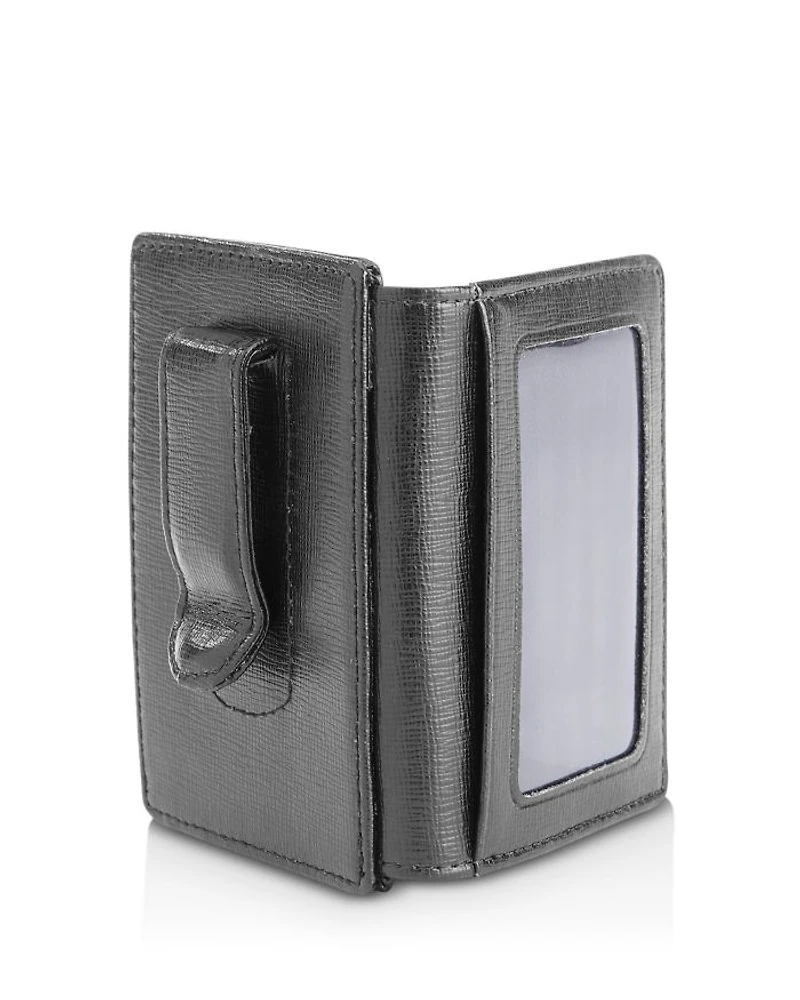 Leather Money Clip Wallet