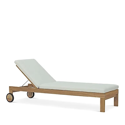 Modway Upland Outdoor Patio Teak Chaise