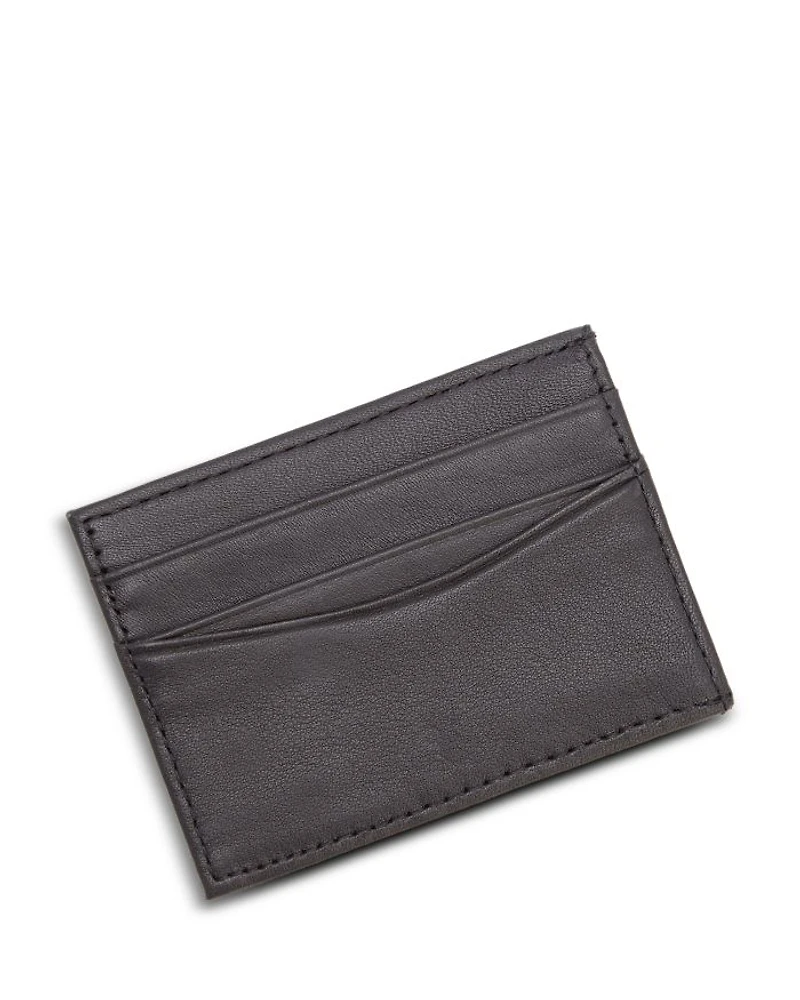 Magnetic Money Clip Leather Wallet