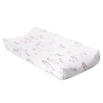 Oilo Llama Jersey Changing Pad Cover