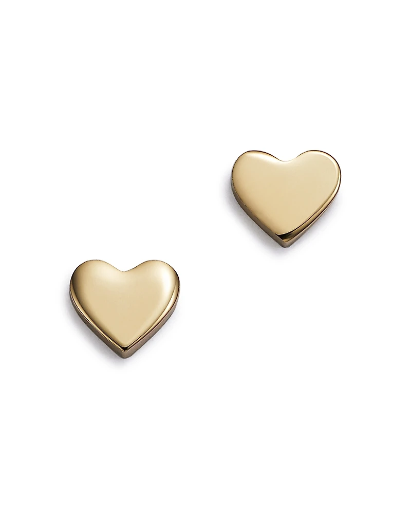 Bloomingdale's Fine Collection Heart Stud Earrings
