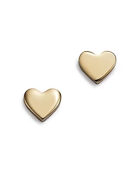 Bloomingdale's Fine Collection Heart Stud Earrings