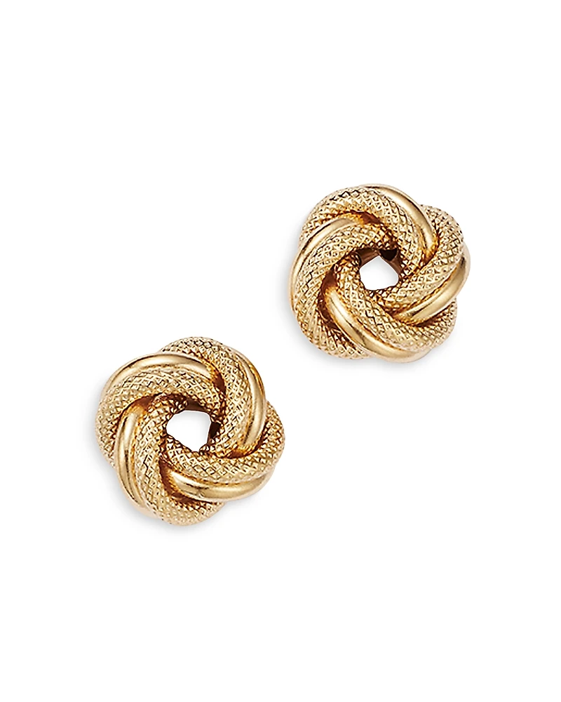 Bloomingdale's Fine Collection Love Knot Stud Earrings
