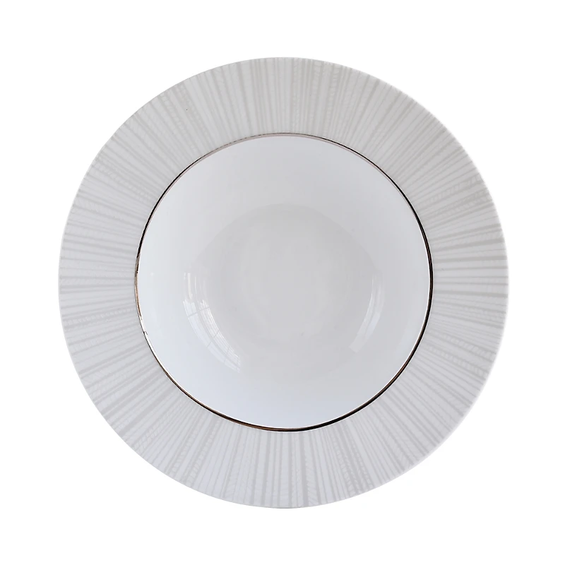 Bernardaud Silva Rim Soup Plate