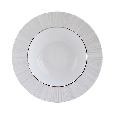 Bernardaud Silva Rim Soup Plate