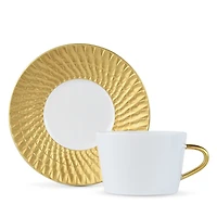 Bernardaud Twist Gold Tea Saucer - Exclusive