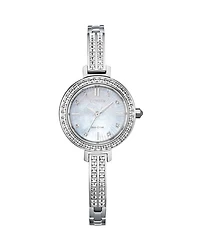 Eco Drive Silhouette Crystal Watch