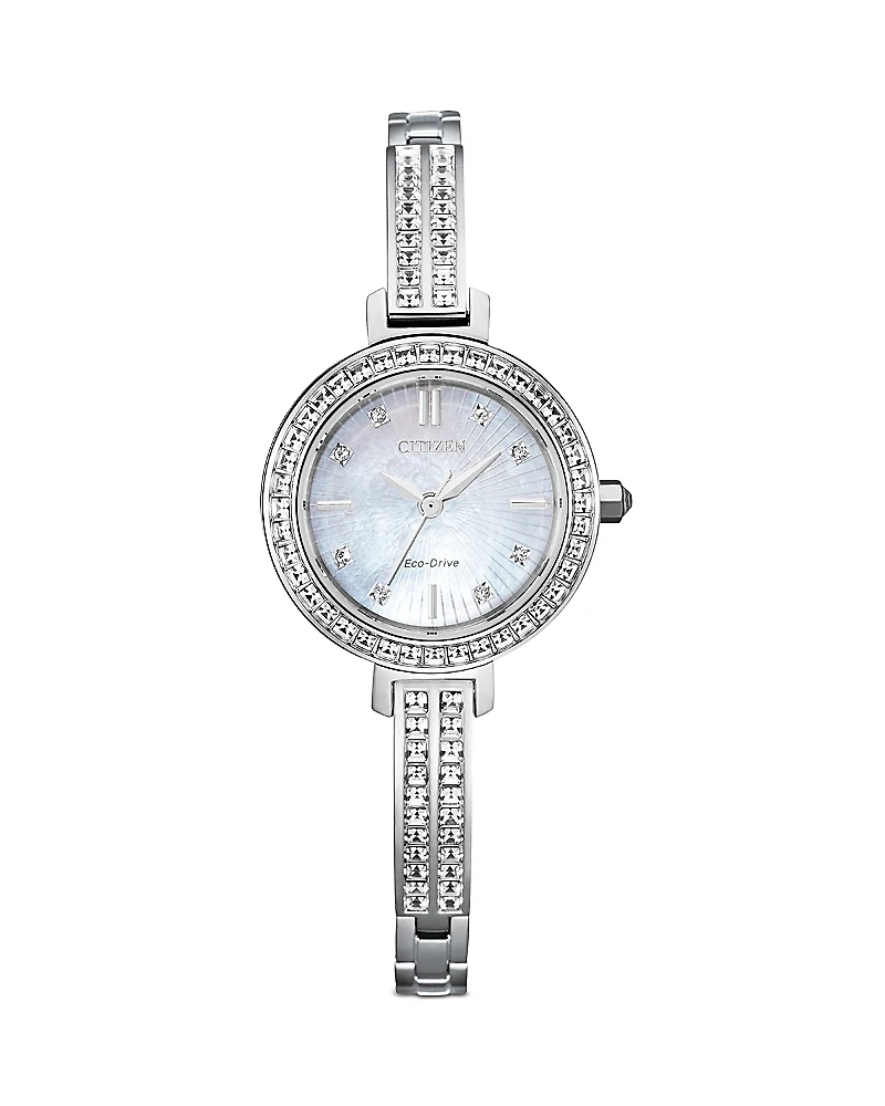 Citizen Eco Drive Silhouette Crystal Watch