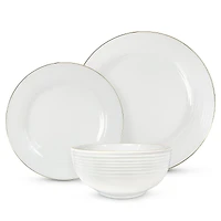 Godinger Saba Gold 18 Piece Dinnerware Set - Exclusive