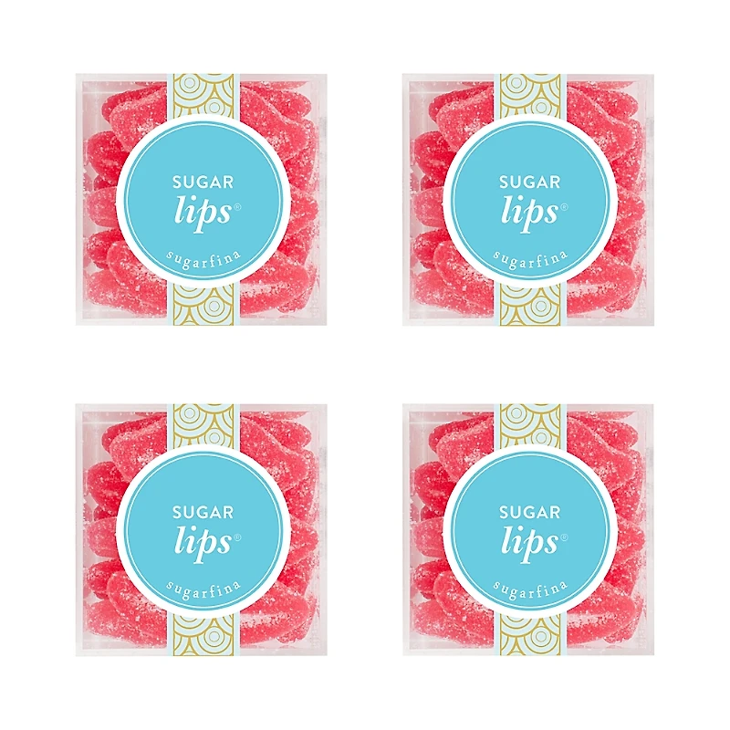 Sugarfina Sugar Lips, Small Cube - Set of 4