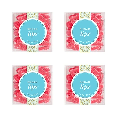 Sugarfina Sugar Lips, Small Cube - Set of 4