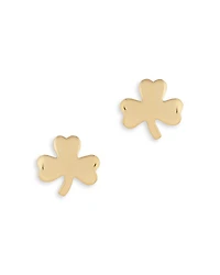 Bloomingdale's Fine Collection Small Clover Stud Earrings