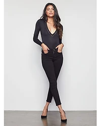 Good Legs Crop Jeans Black001