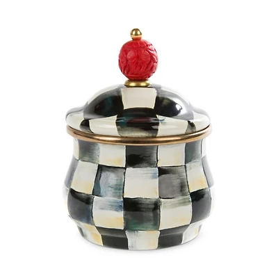 Courtly Check Sugar Bowl with Lid
