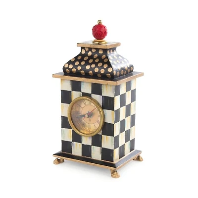 Courtly Check® Desk Clock