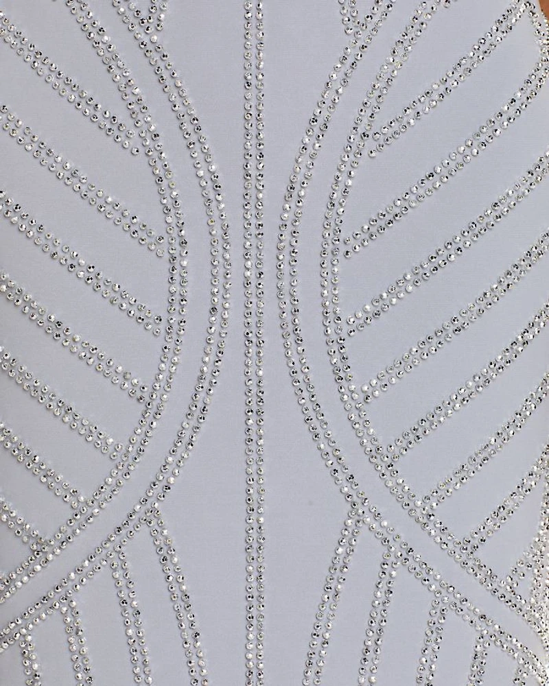 Embellished Column Gown - Exclusive