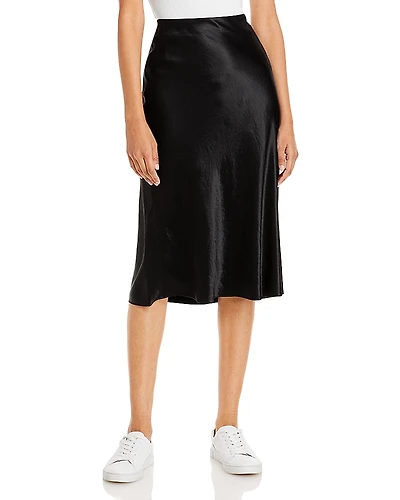 Vince Satin Slip Skirt
