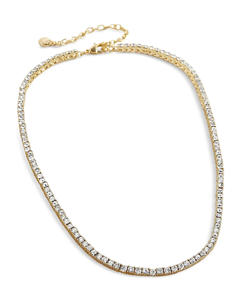 Baublebar Bennett Crystal Tennis Necklace, 16