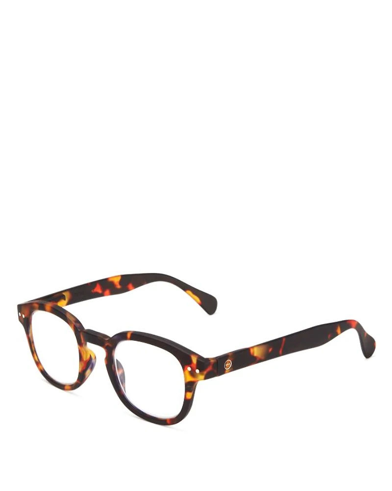 #C Square Reading Glasses, 45mm