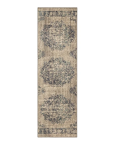 Karastan Expressions Dharma Medallion by Scott Living Runner Area Rug, 2'4 x 7'10