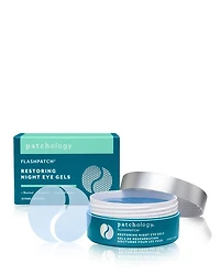 FlashPatch Restoring Night Eye Gel Jar, 30 Pairs