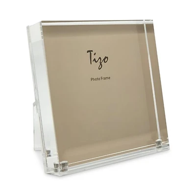 Lucite Easel Back 4" x 4" Picture Frame