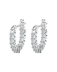 Matrix Mini Hoop Earrings