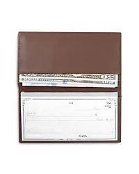 Executive Leather Checkbook Holder