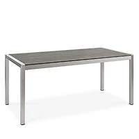 Modway Shore Outdoor Patio Aluminum Dining Table