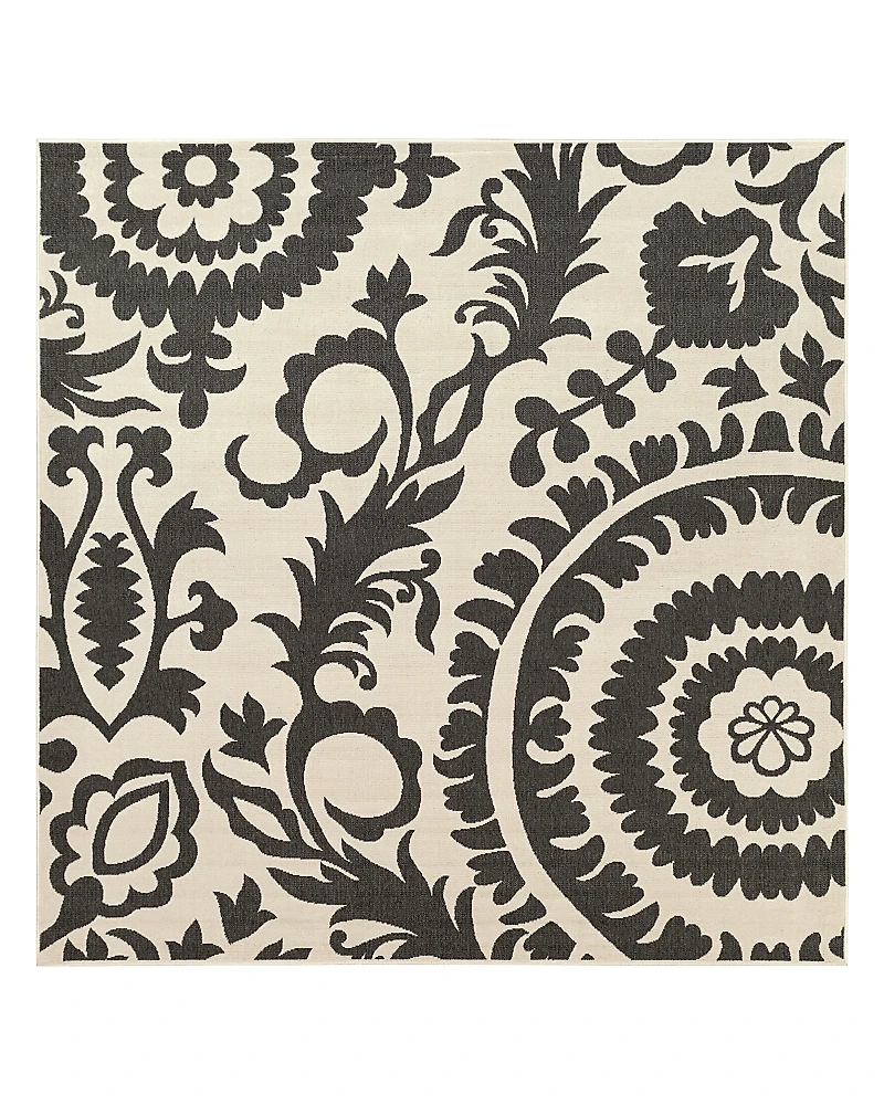 Livabliss Alfresco Alf D Square Area Rug, 7'3 x 7'3