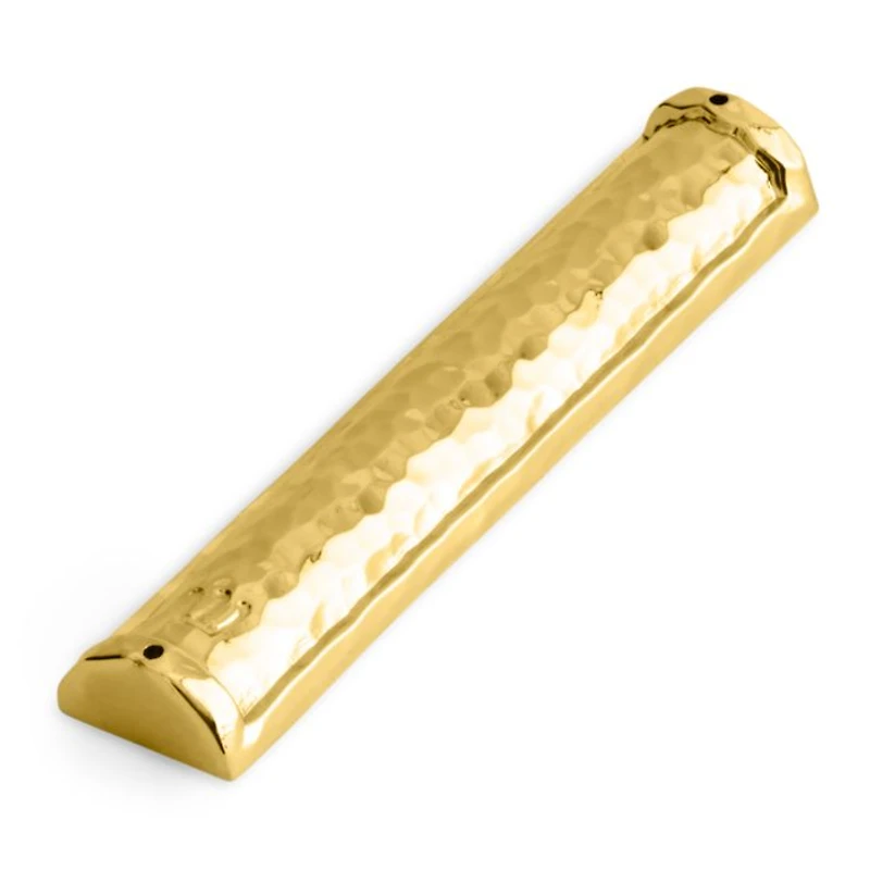 Hammertone Mezuzah Gold