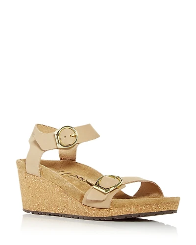 Birkenstock Women's Papillio Soley Buckle Wedge Sandals
