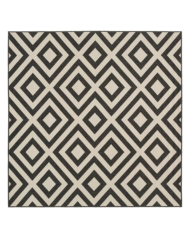 Livabliss Alfresco Alf-i Square Area Rug, 8'10 x 8'10