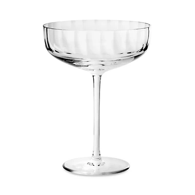 Fluted Large Coupe Glass