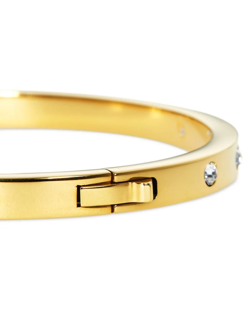 Stone Hinge Bangle