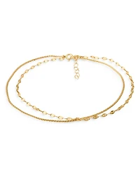 Double-Row Chain Anklet - Exclusive