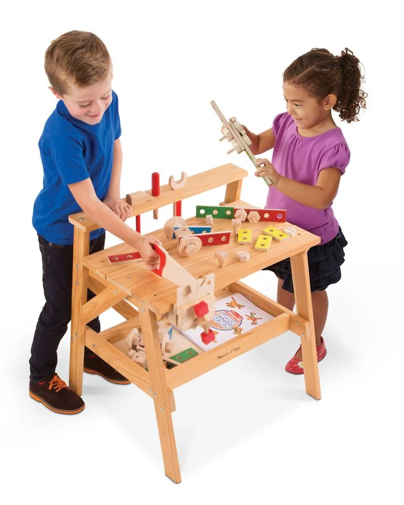 Wooden Project Workbench - Ages 3+