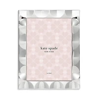 kate spade new york South Street Silver Scallop Frame, 8 x 10